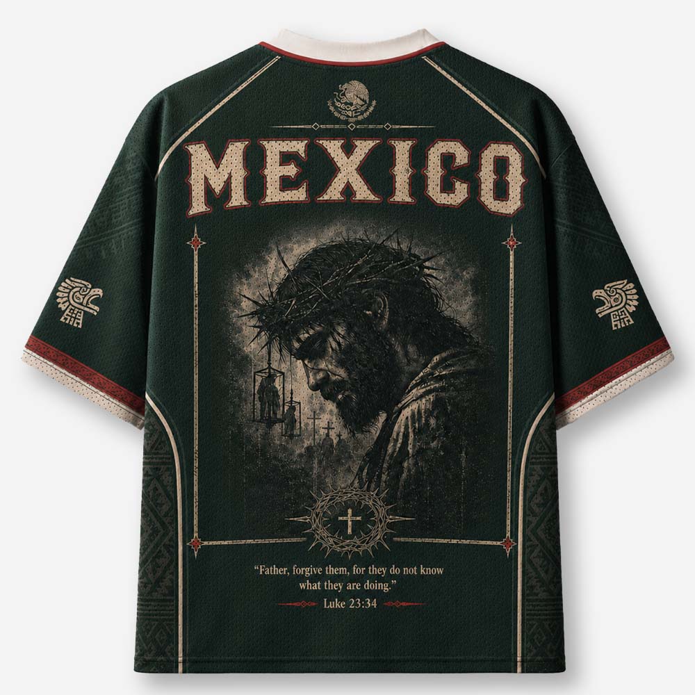 Lamb Worthy Graphic Mesh Jersey