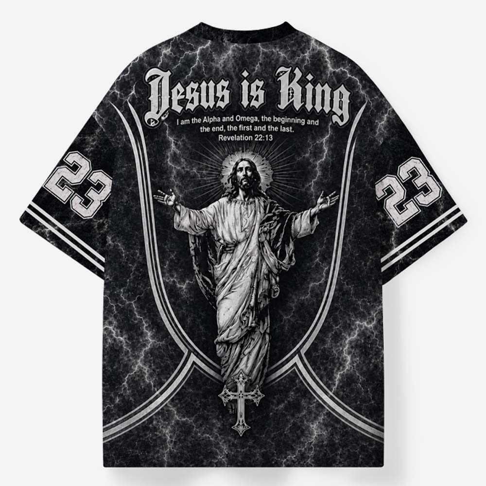 Crown Statement All-Over Print T-Shirt