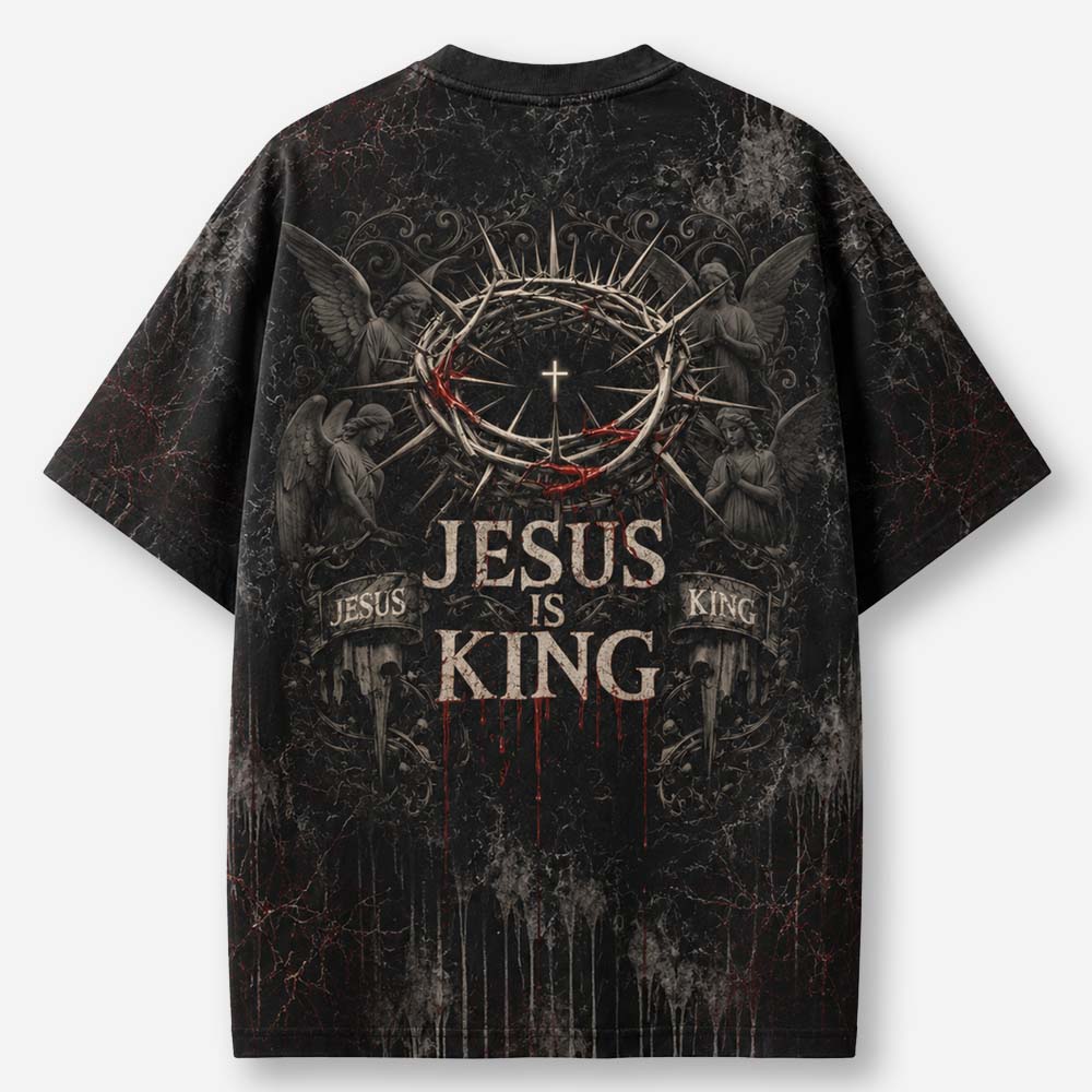 Thorn Crown Eco Oversized Graphic Tees · GRS Certified