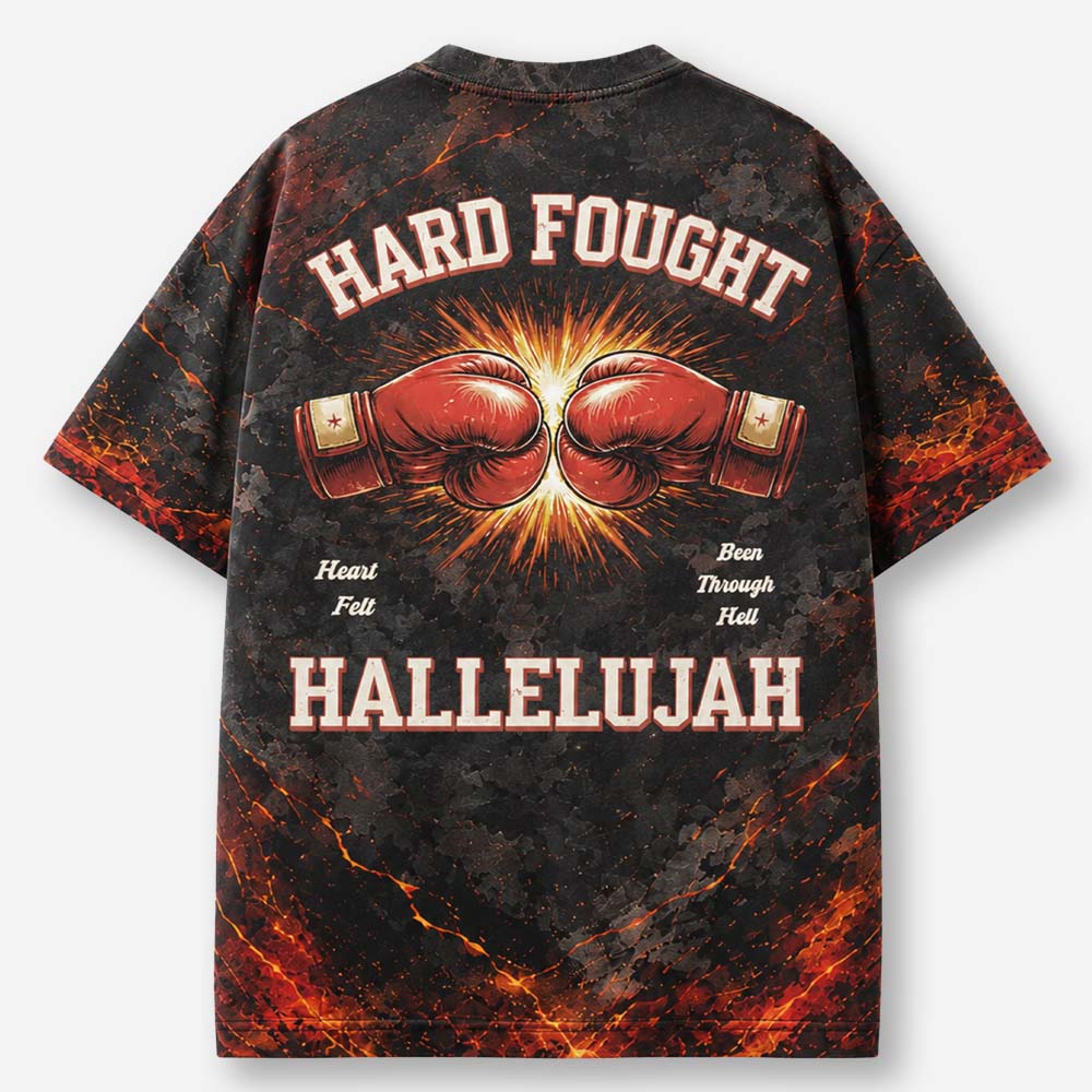 Fight Club Eco Oversized Graphic Tees · GRS Certified