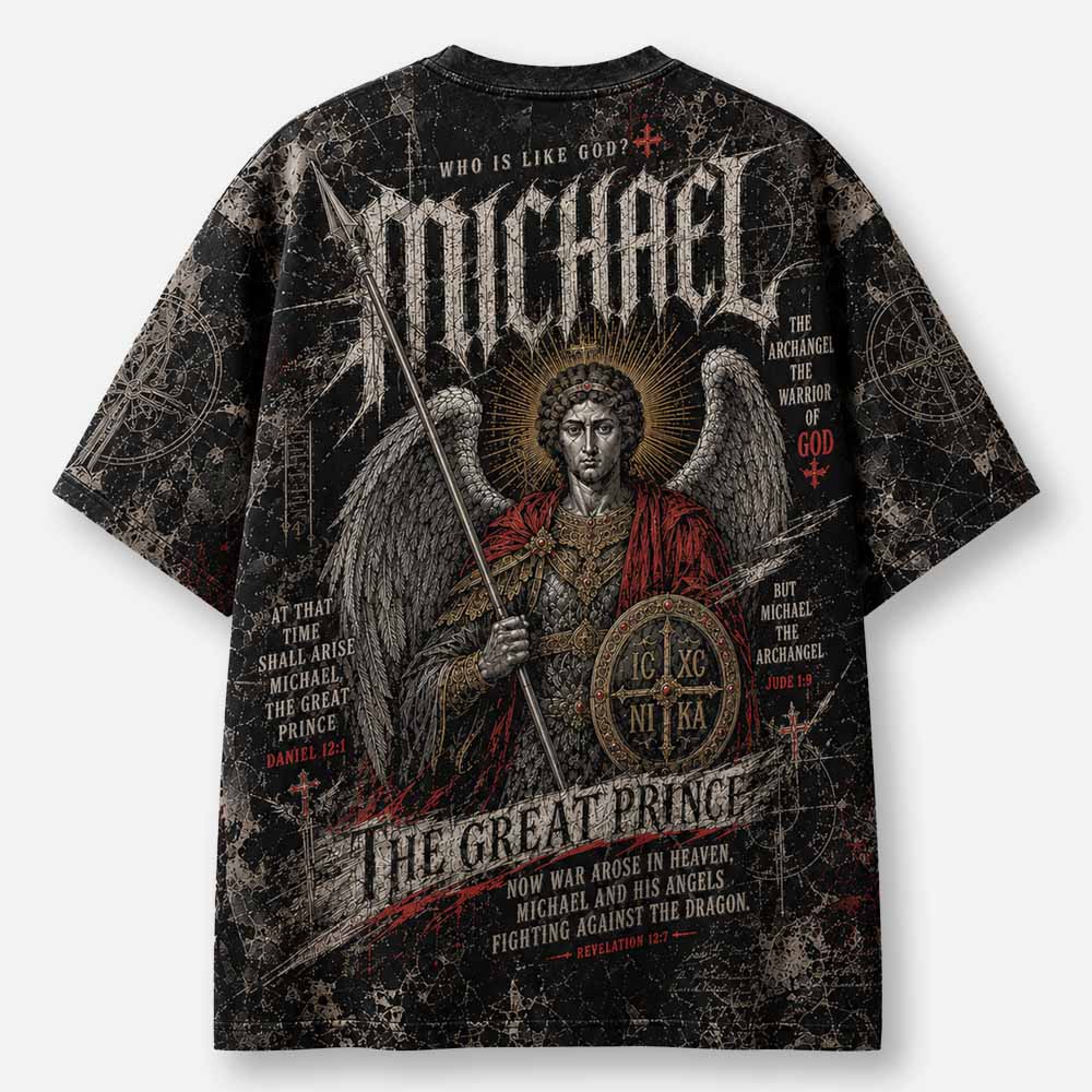 Angel Graphic Eco Oversized Graphic Tees · GRS Certified