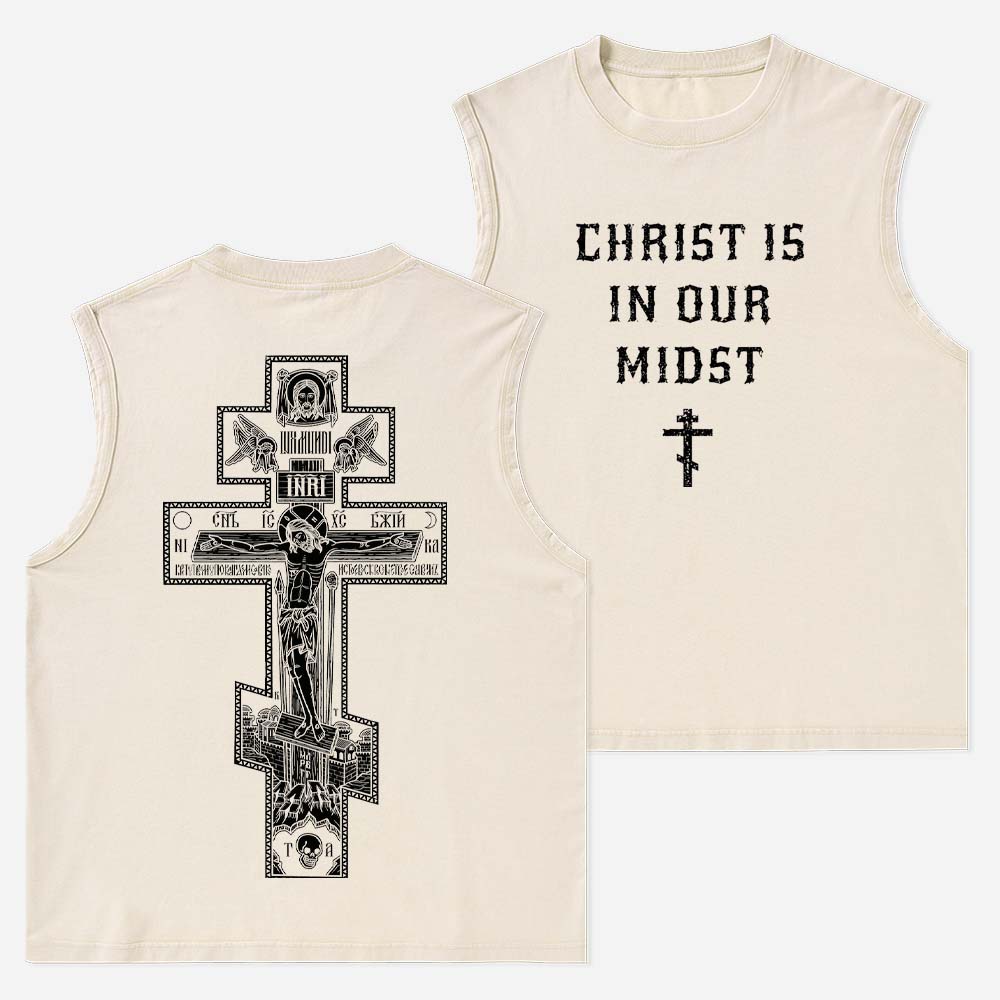 Ornate Relic Vintage Washed Tank Top