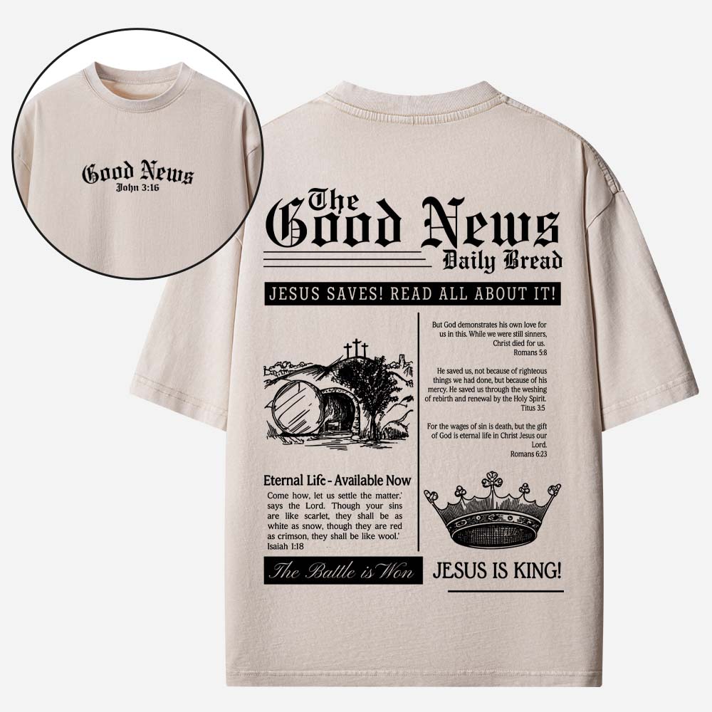 The Good News Vintage Washed T-Shirt