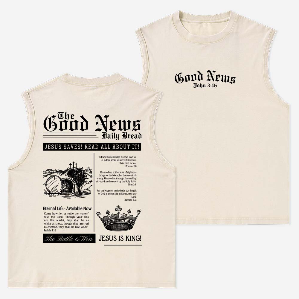 The Good News Vintage Washed Tank Top
