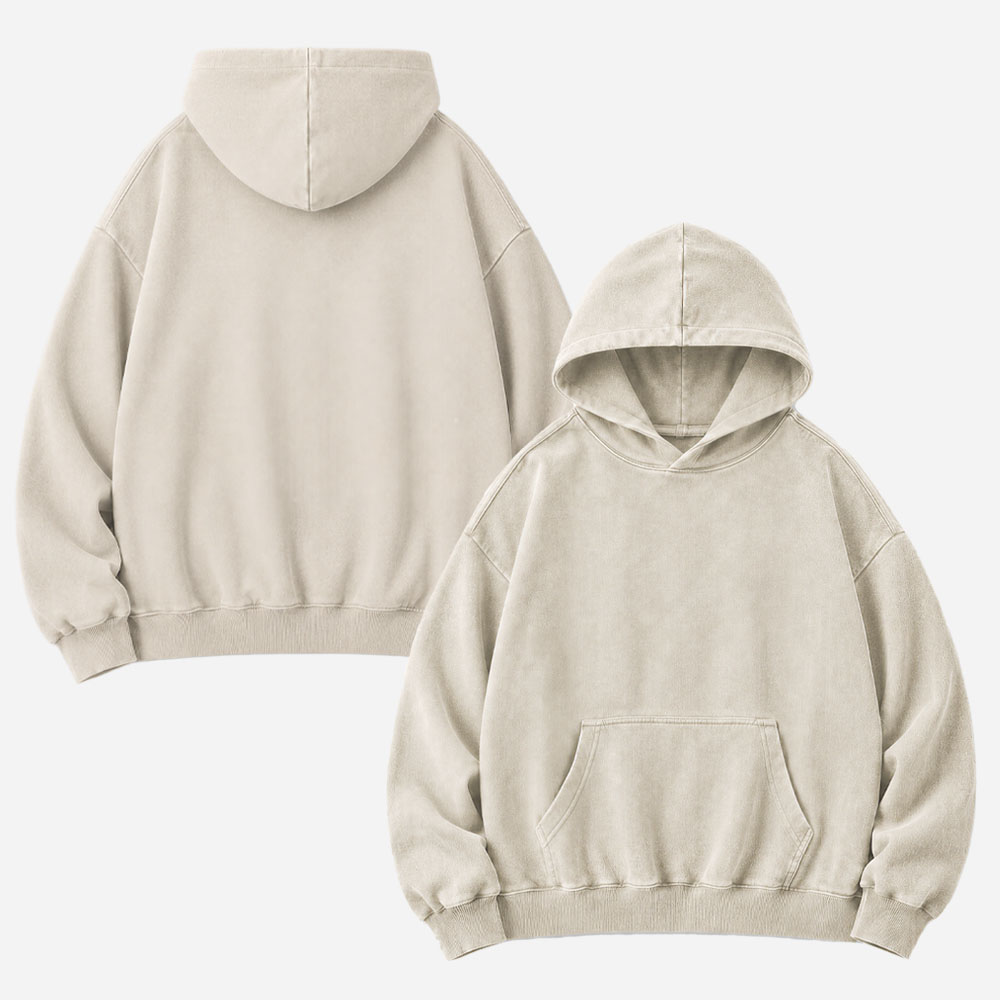 Vintage Washed Oversized Hoodie