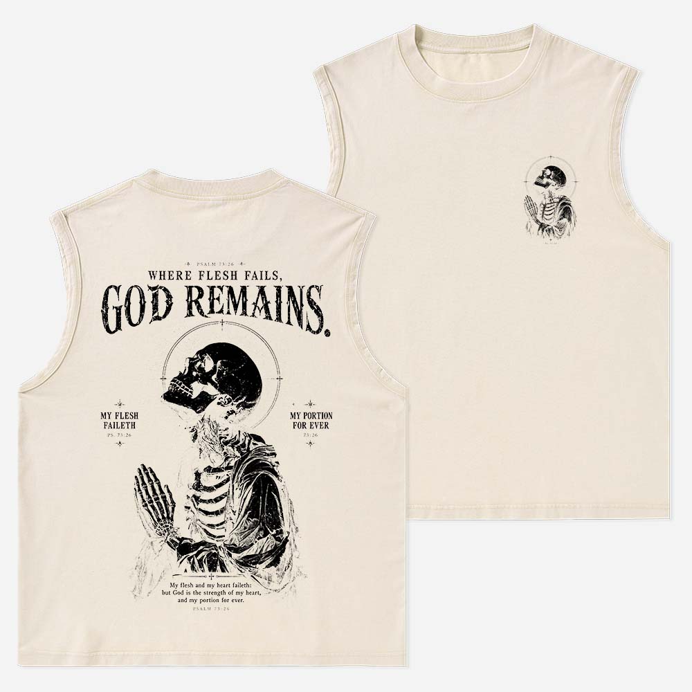 Mortal Remains Vintage Washed Tank Top