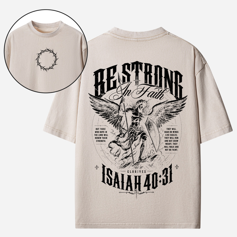 Winged Warrior Vintage Washed T-Shirt