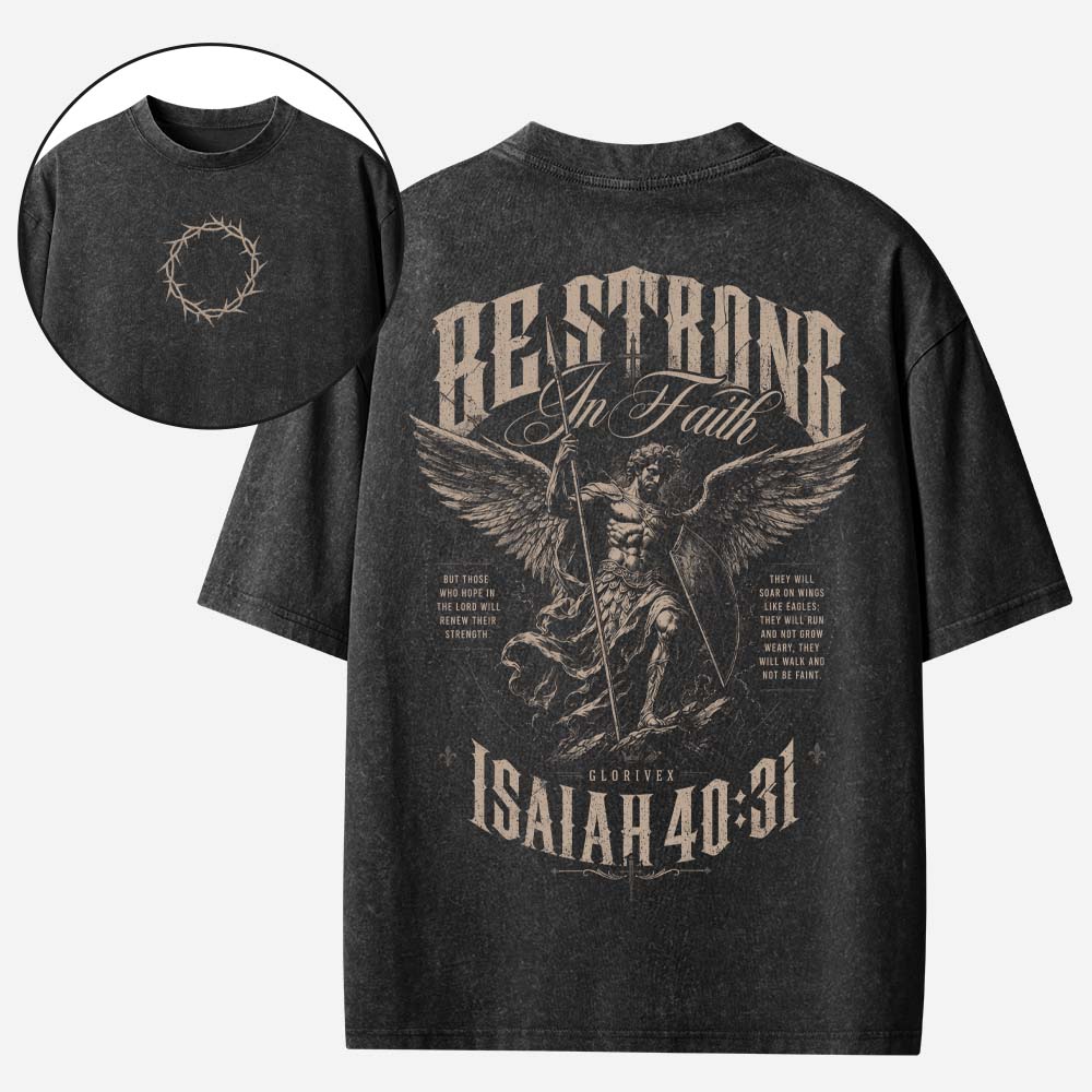 Winged Warrior Vintage Washed T-Shirt