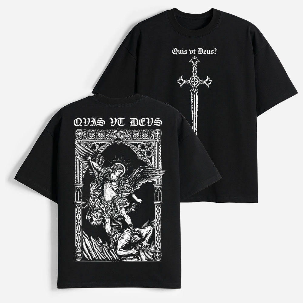 Angel Graphic Heavyweight Cotton Graphic T-Shirt
