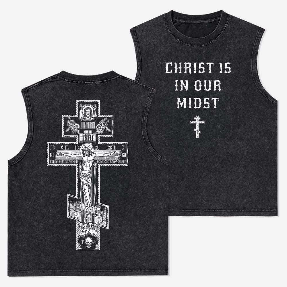 Ornate Relic Vintage Washed Tank Top