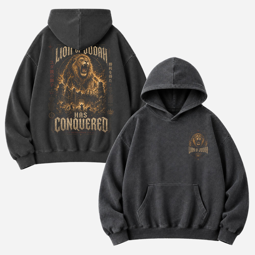 Roaring Lion Vintage Washed Hoodie