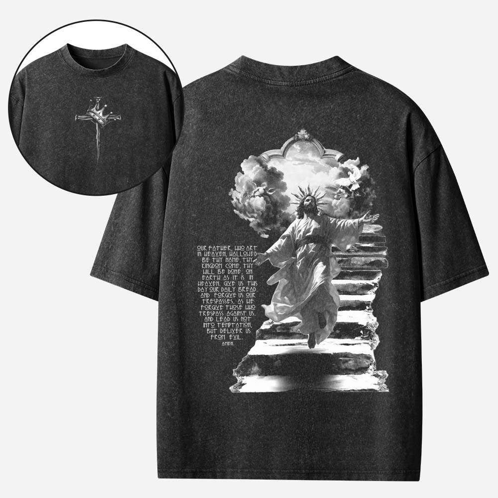 Cloud Stairway Vintage Washed T-Shirt