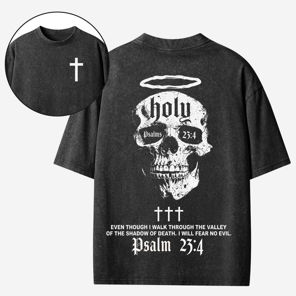 Fearless Skull Vintage Washed T-Shirt