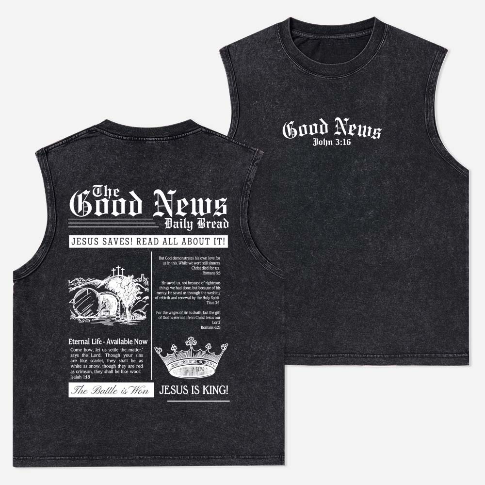 The Good News Vintage Washed Tank Top