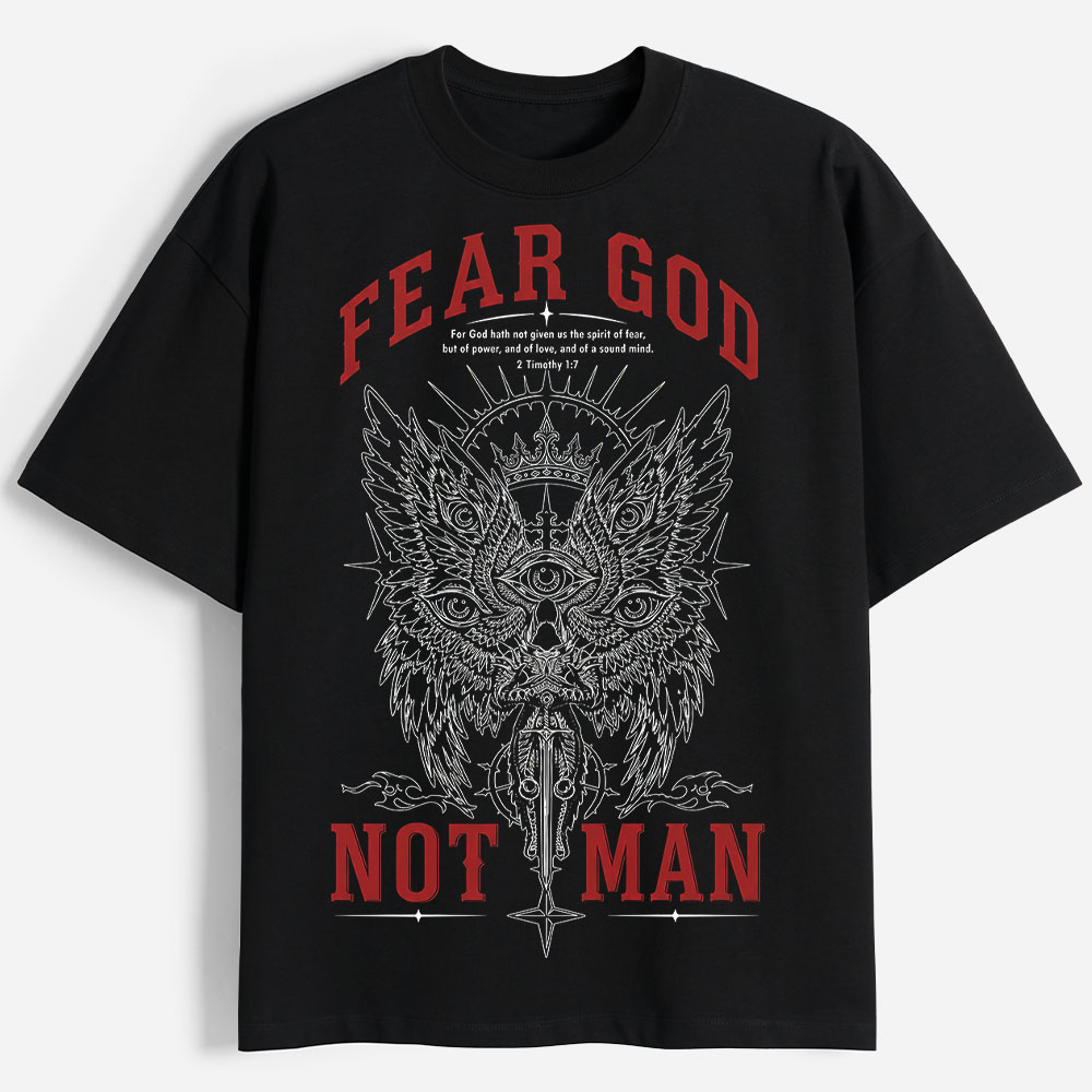 Reverence Eye Wing Heavyweight Cotton Graphic T-Shirt