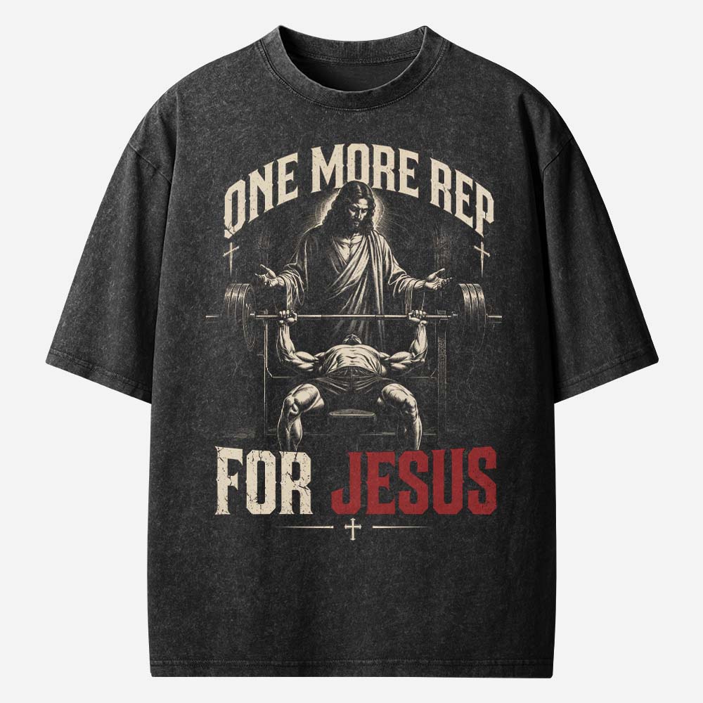 One More Rep Vintage Washed T-Shirt
