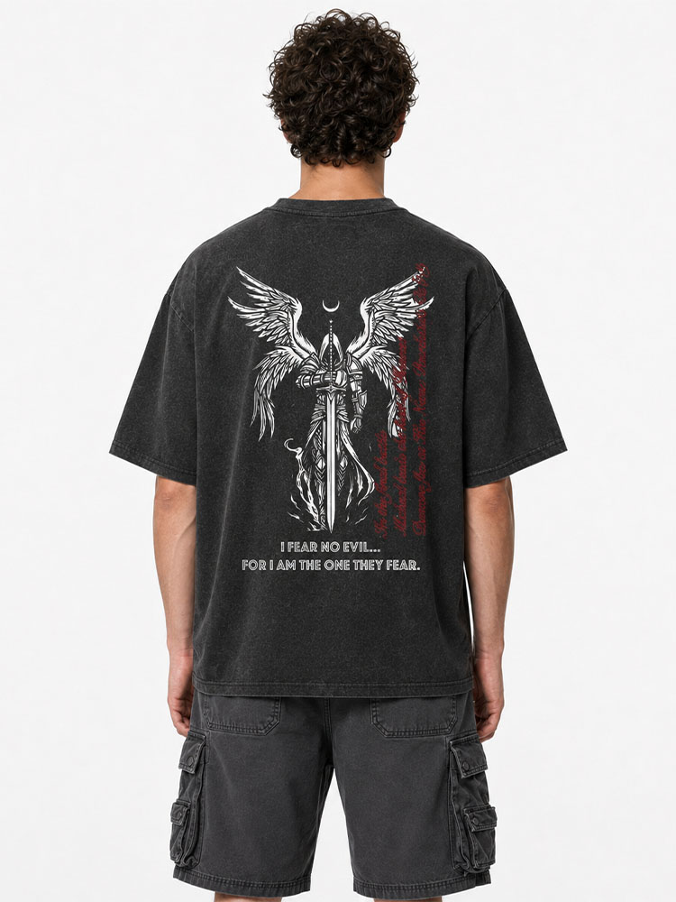 Fearless Sword Vintage Washed T-Shirt