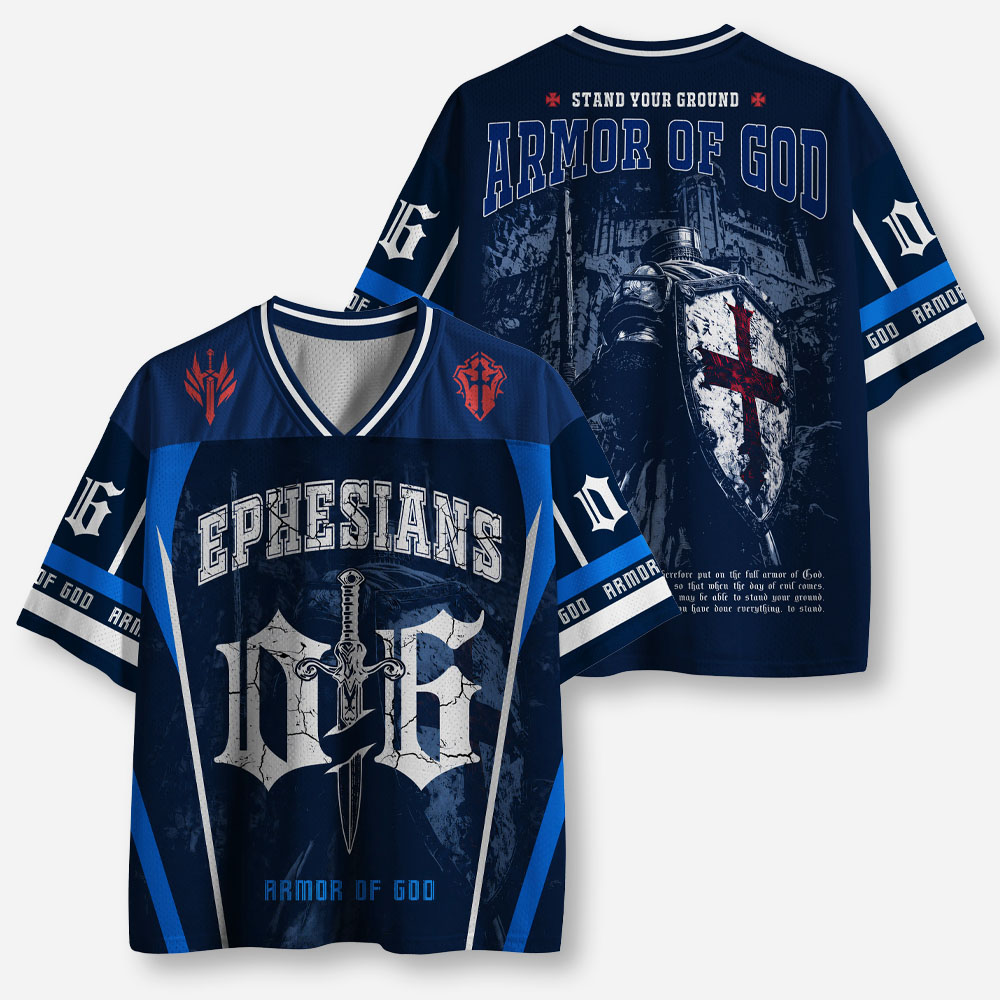 Shield Knight Graphic Mesh Jersey
