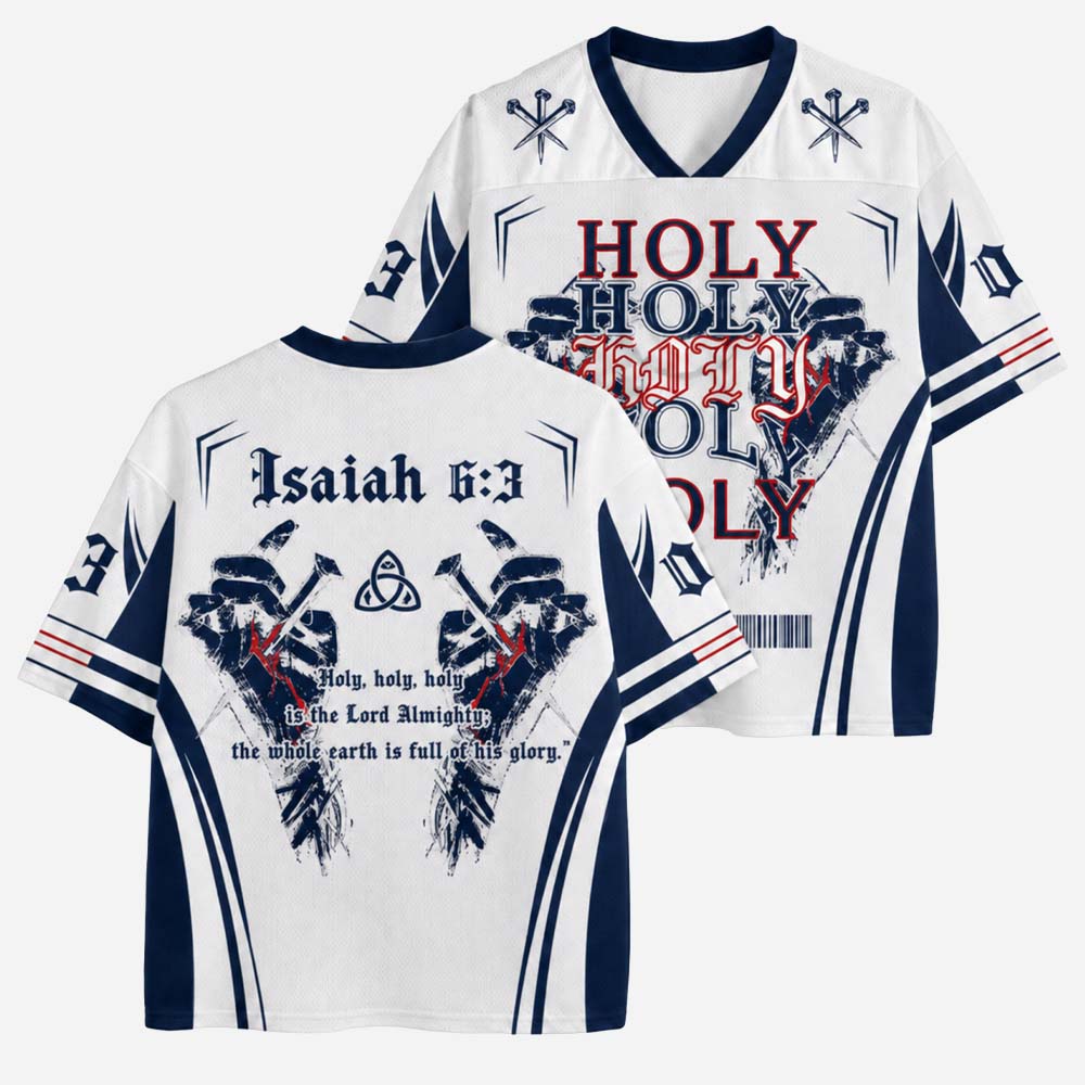 Threefold Praise Graphic Mesh Jersey