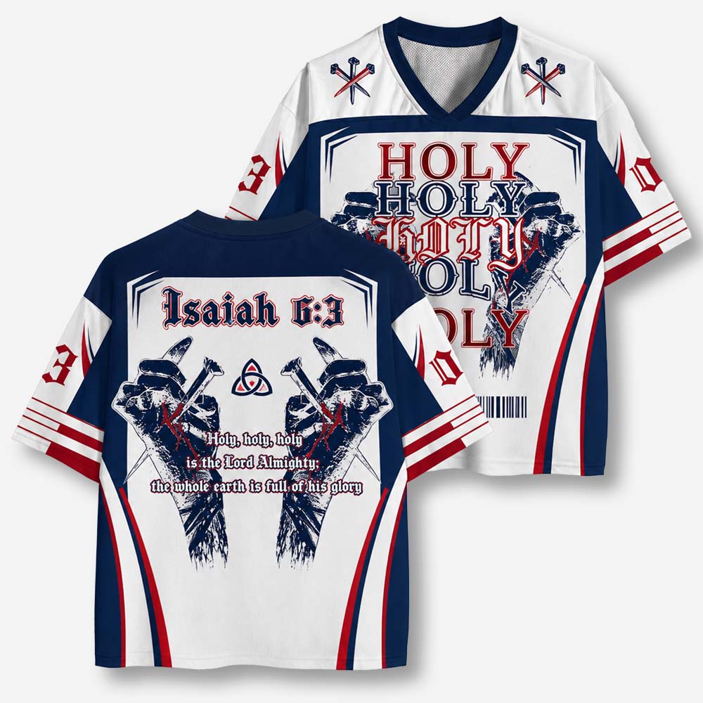 Threefold Praise Graphic Mesh Jersey