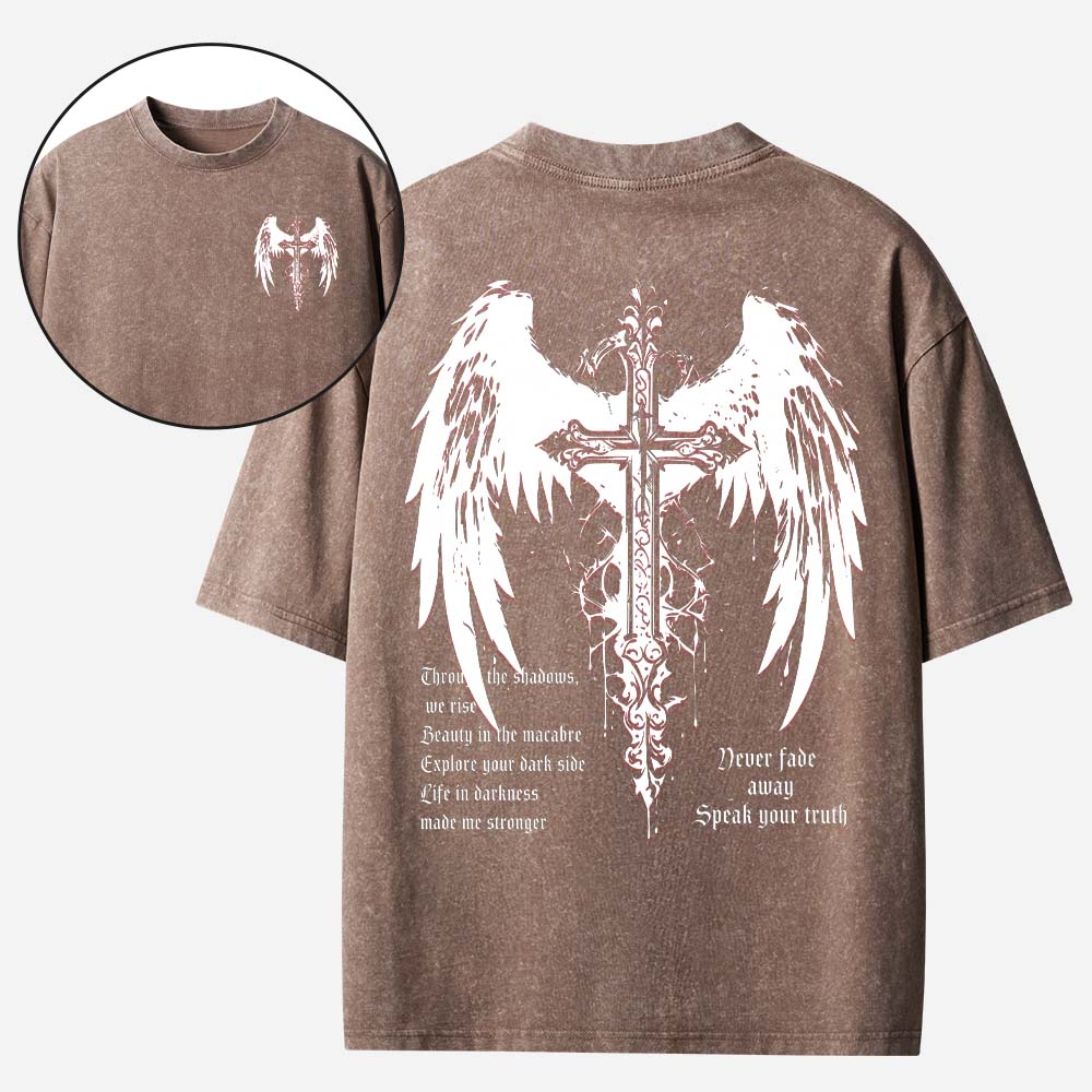 Winged Emblem Vintage Washed T-Shirt