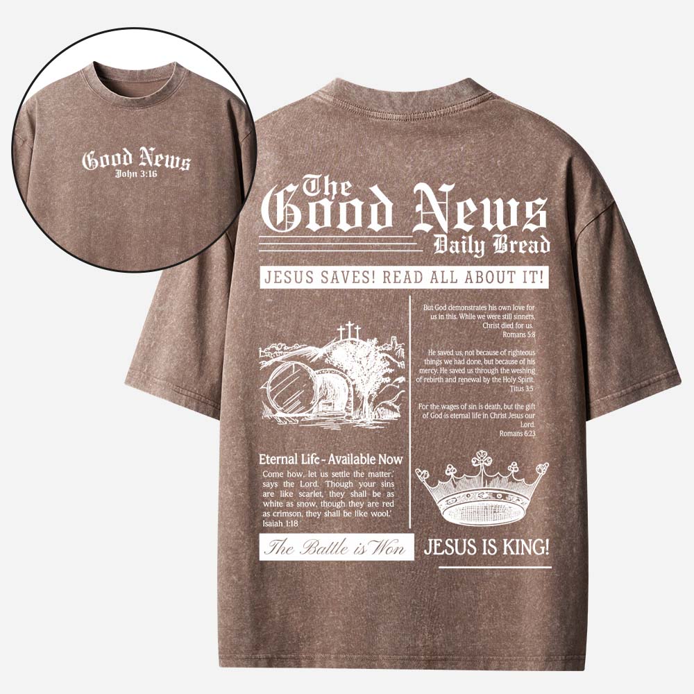 The Good News Vintage Washed T-Shirt