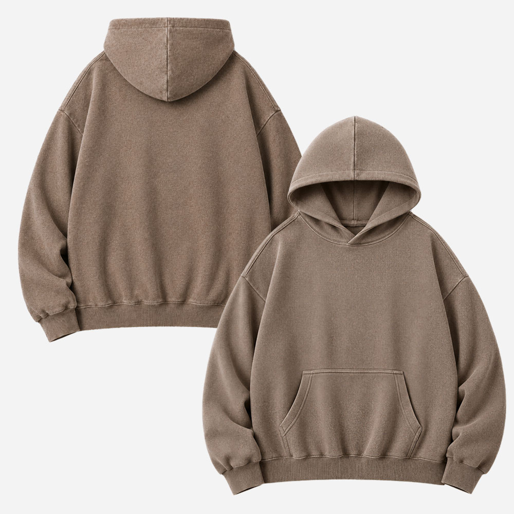 Vintage Washed Oversized Hoodie