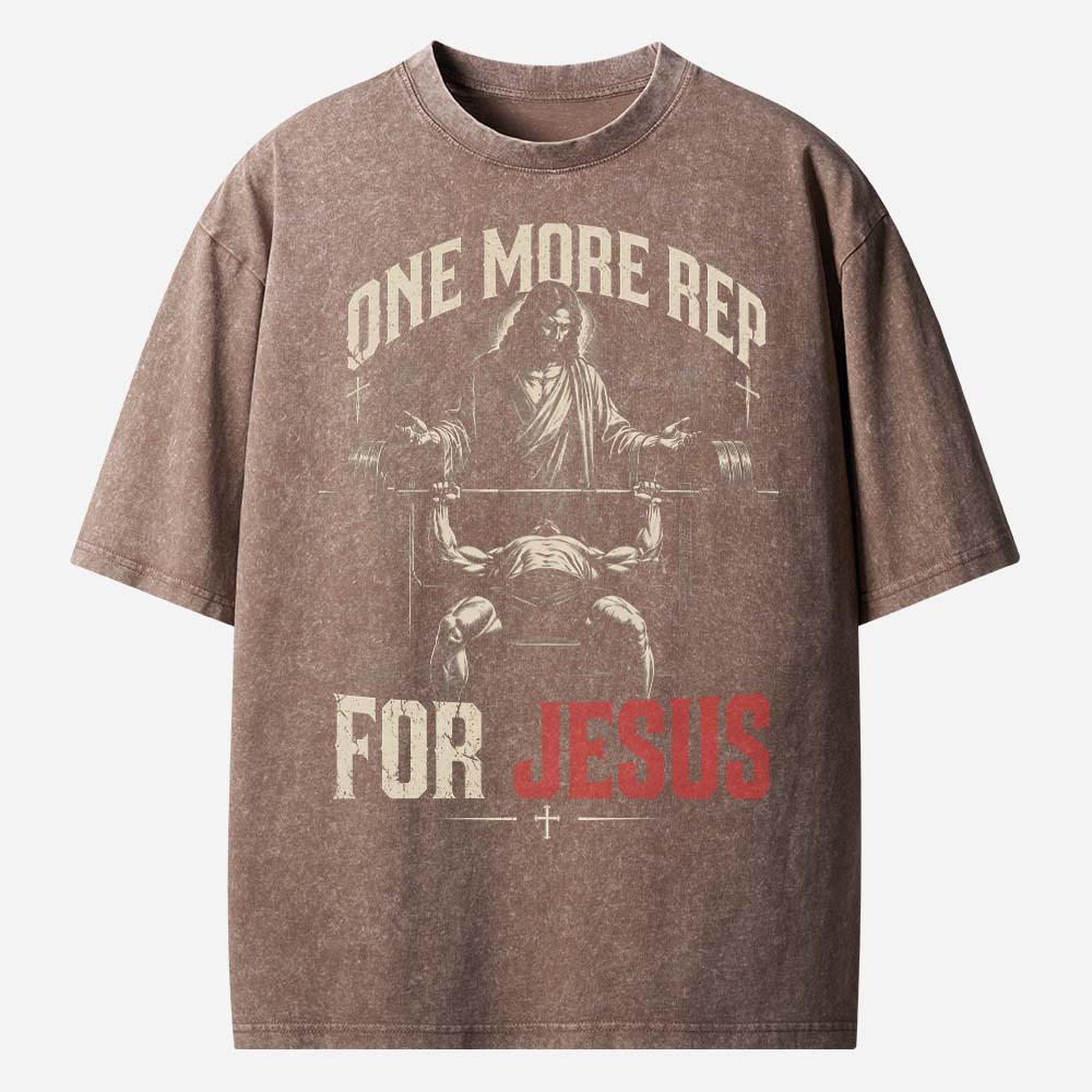 One More Rep Vintage Washed T-Shirt