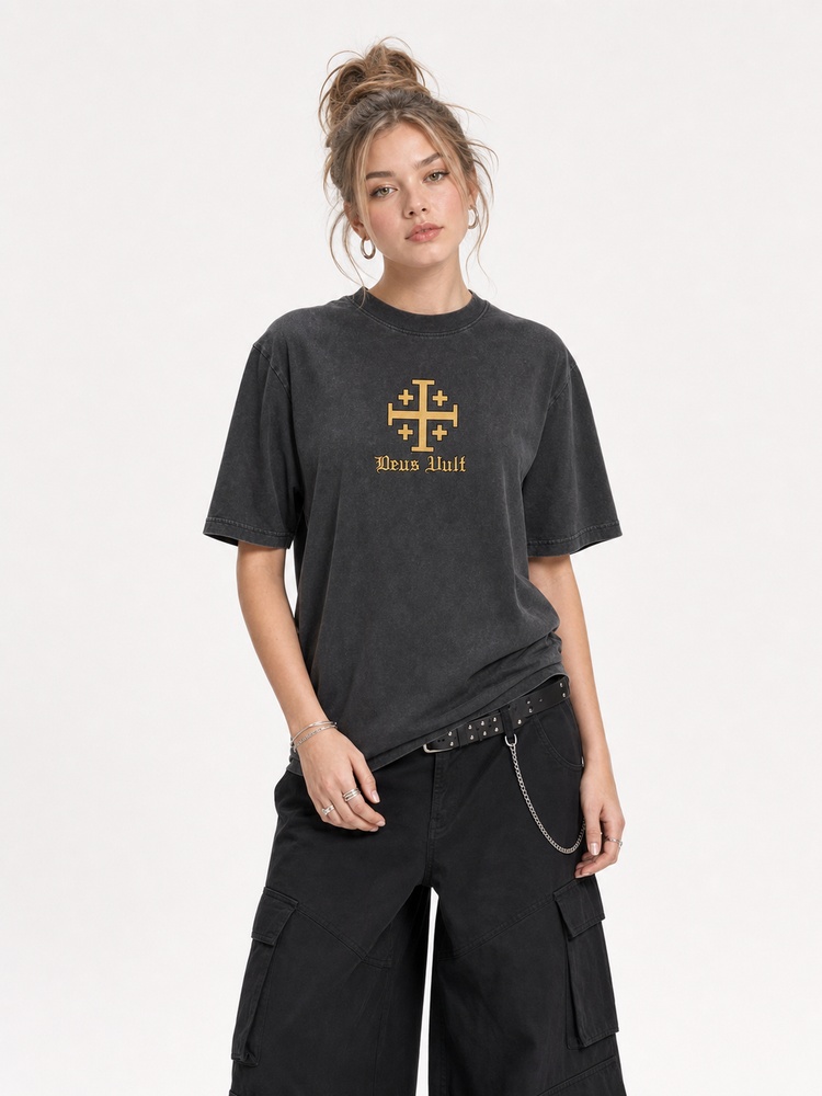 Masked King Vintage Washed T-Shirt