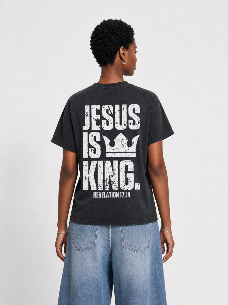 Crown Statement Vintage Washed T-Shirt