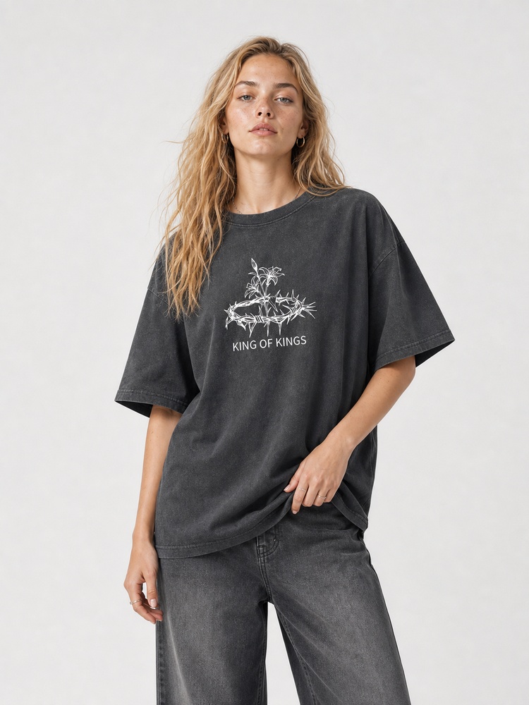 Angel Crown Vintage Washed T-Shirt