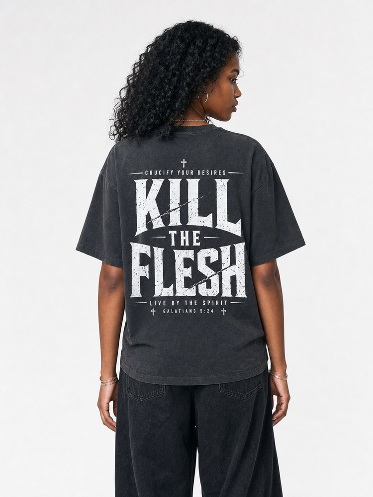 Kill the Flesh Vintage Washed T-Shirt