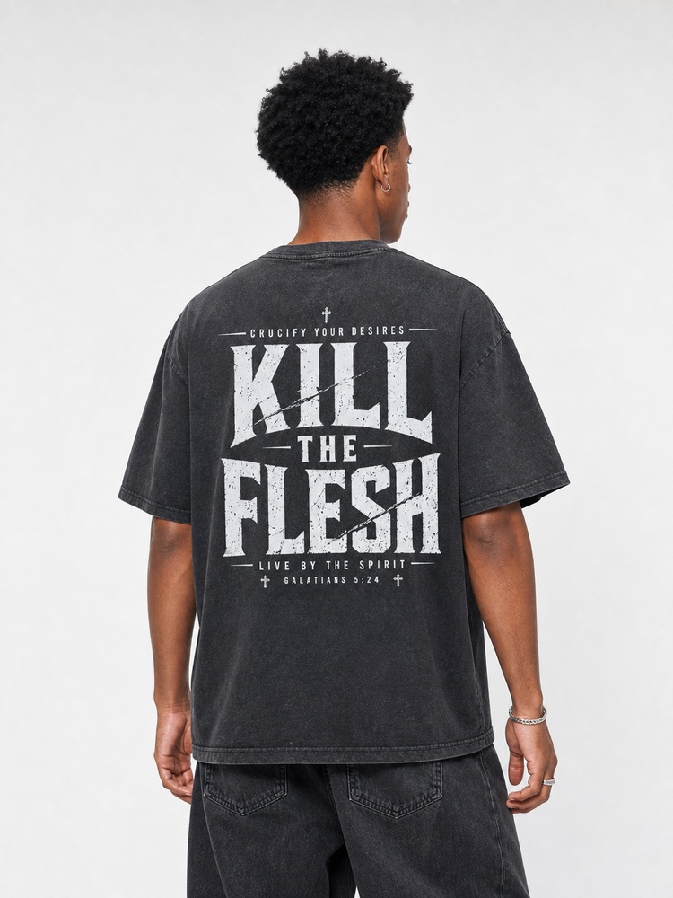Kill the Flesh Vintage Washed T-Shirt