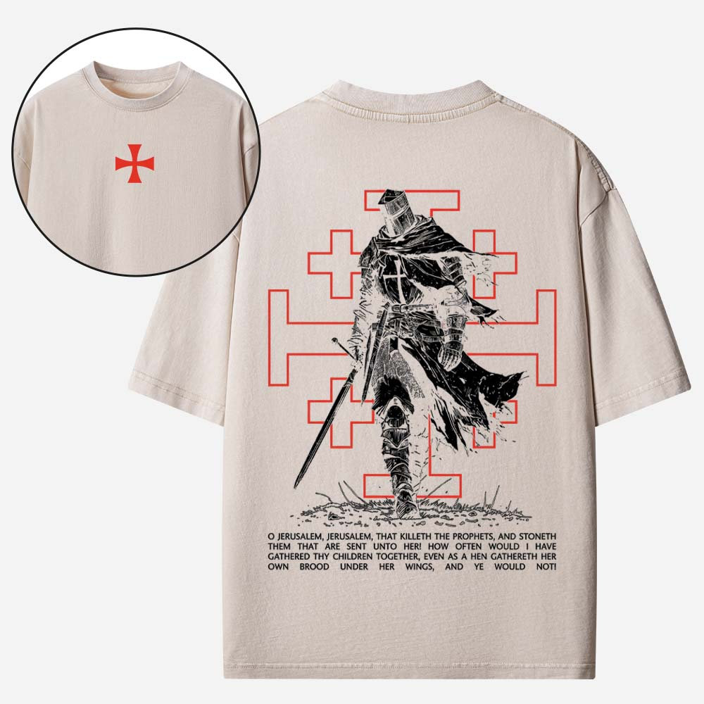 Red Knight Vintage Washed T-Shirt