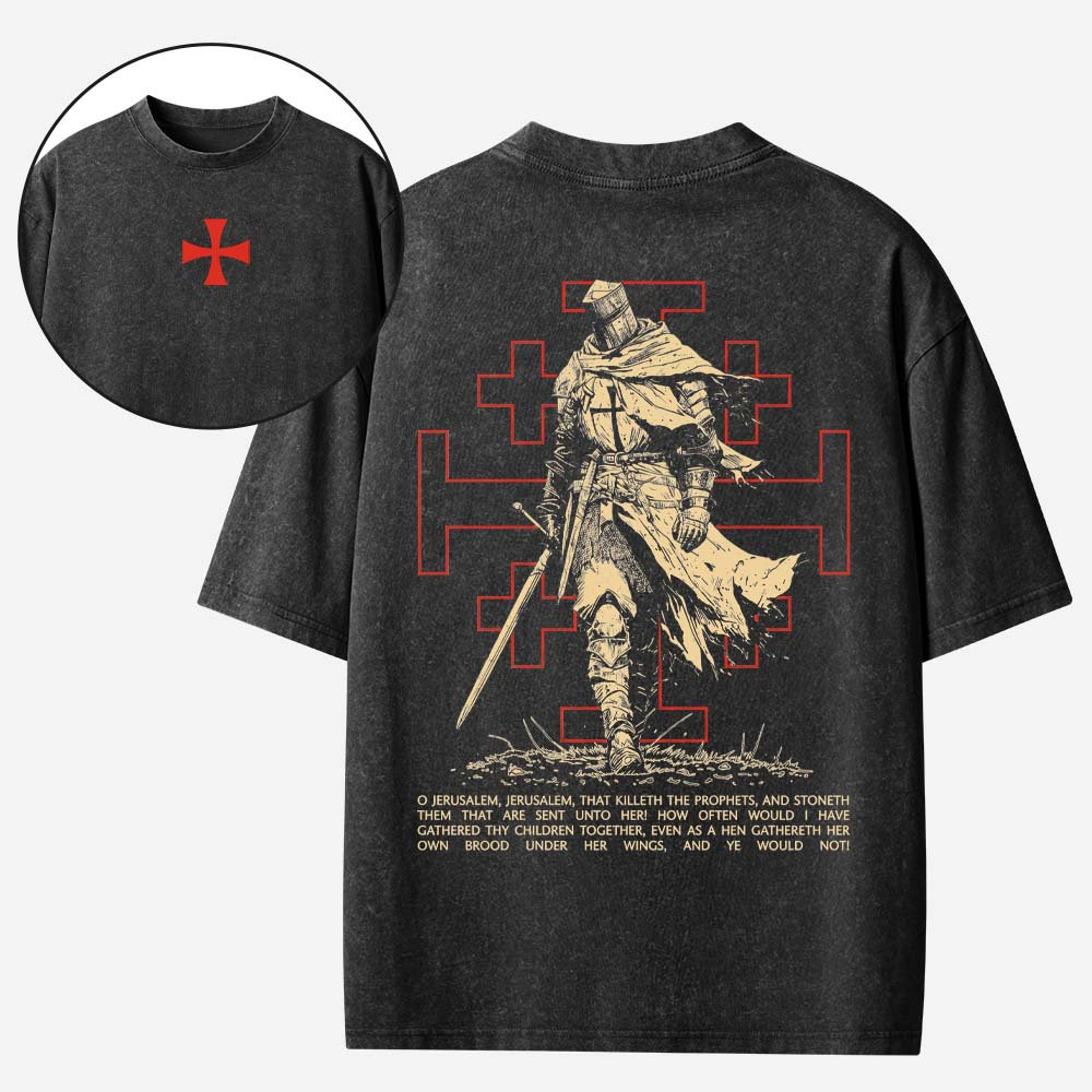 Red Knight Vintage Washed T-Shirt