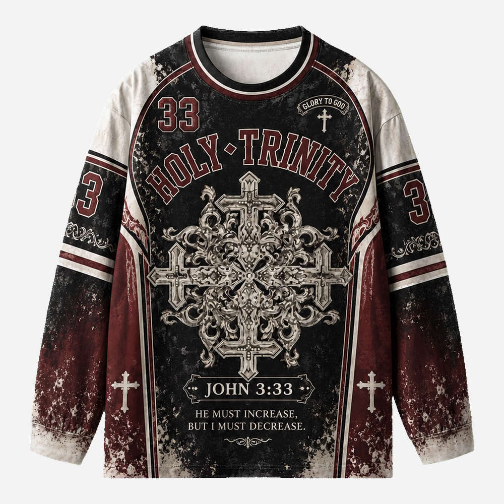 Dove Garden Eco Oversized Long-Sleeve Graphic Tees · GRS Certified