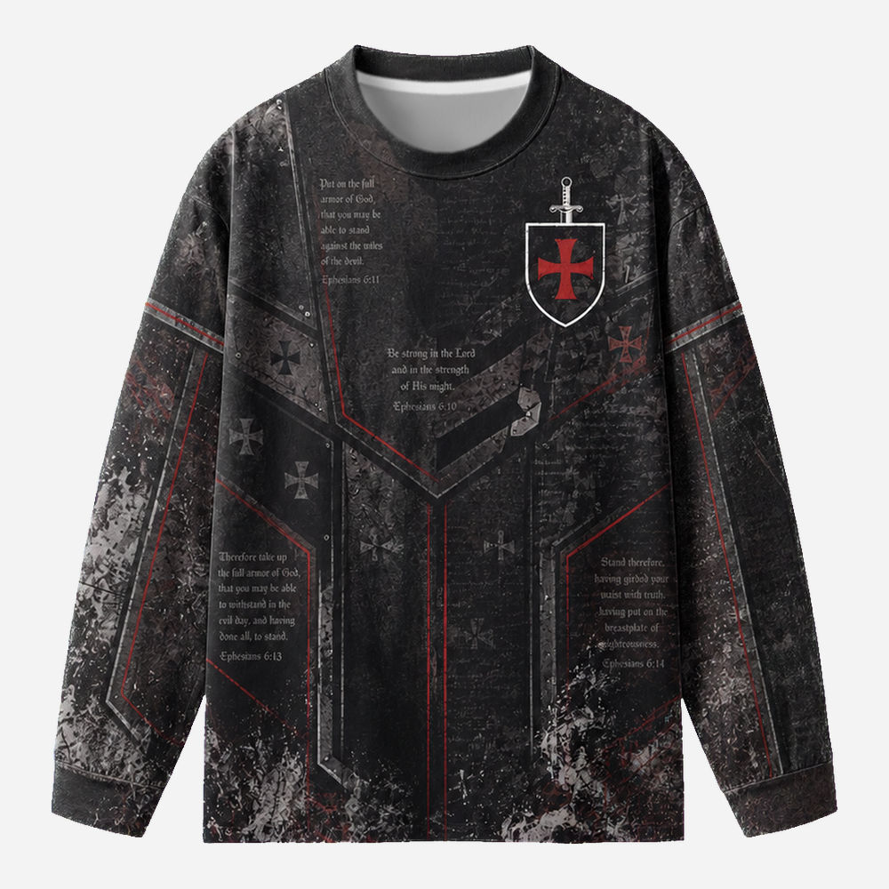 Masked King Eco Oversized Long-Sleeve Graphic Tees · GRS Certified
