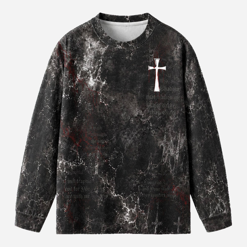 Rising Angel Eco Oversized Long-Sleeve Graphic Tees · GRS Certified