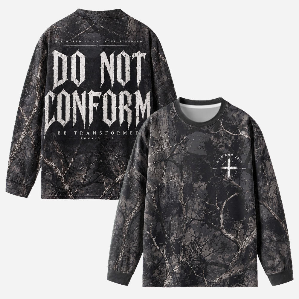 Transform Eco Oversized Long-Sleeve Graphic Tees · GRS Certified