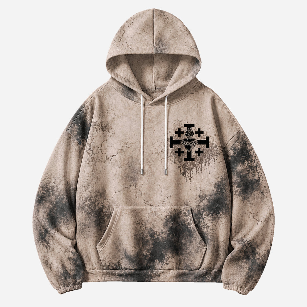 Memento Mori All Over Print Scuba Hoodie