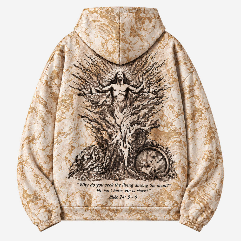 Rising Light All Over Print Scuba Hoodie