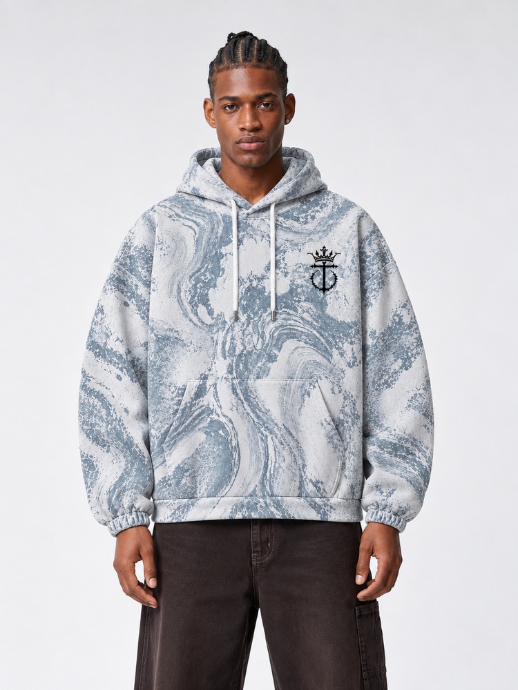 Fearless Eye Wing All Over Print Scuba Hoodie