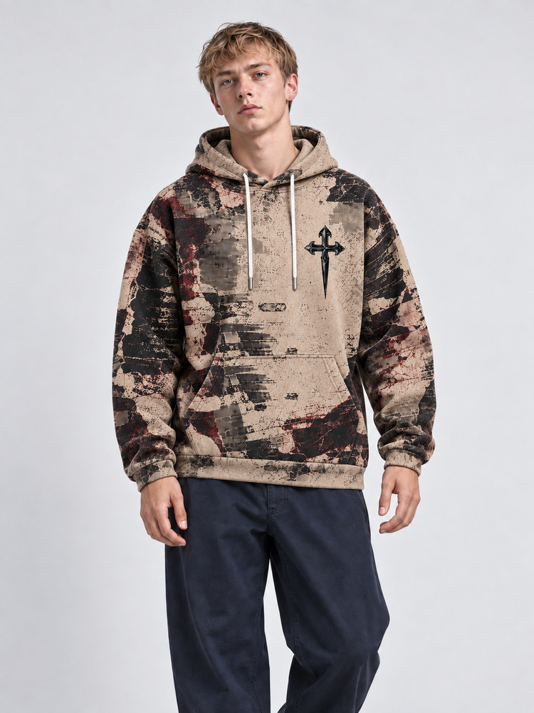 Rising Light All Over Print Scuba Hoodie