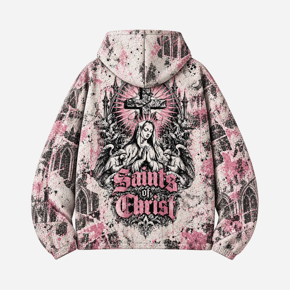 Gothic Relic All Over Print Scuba Hoodie