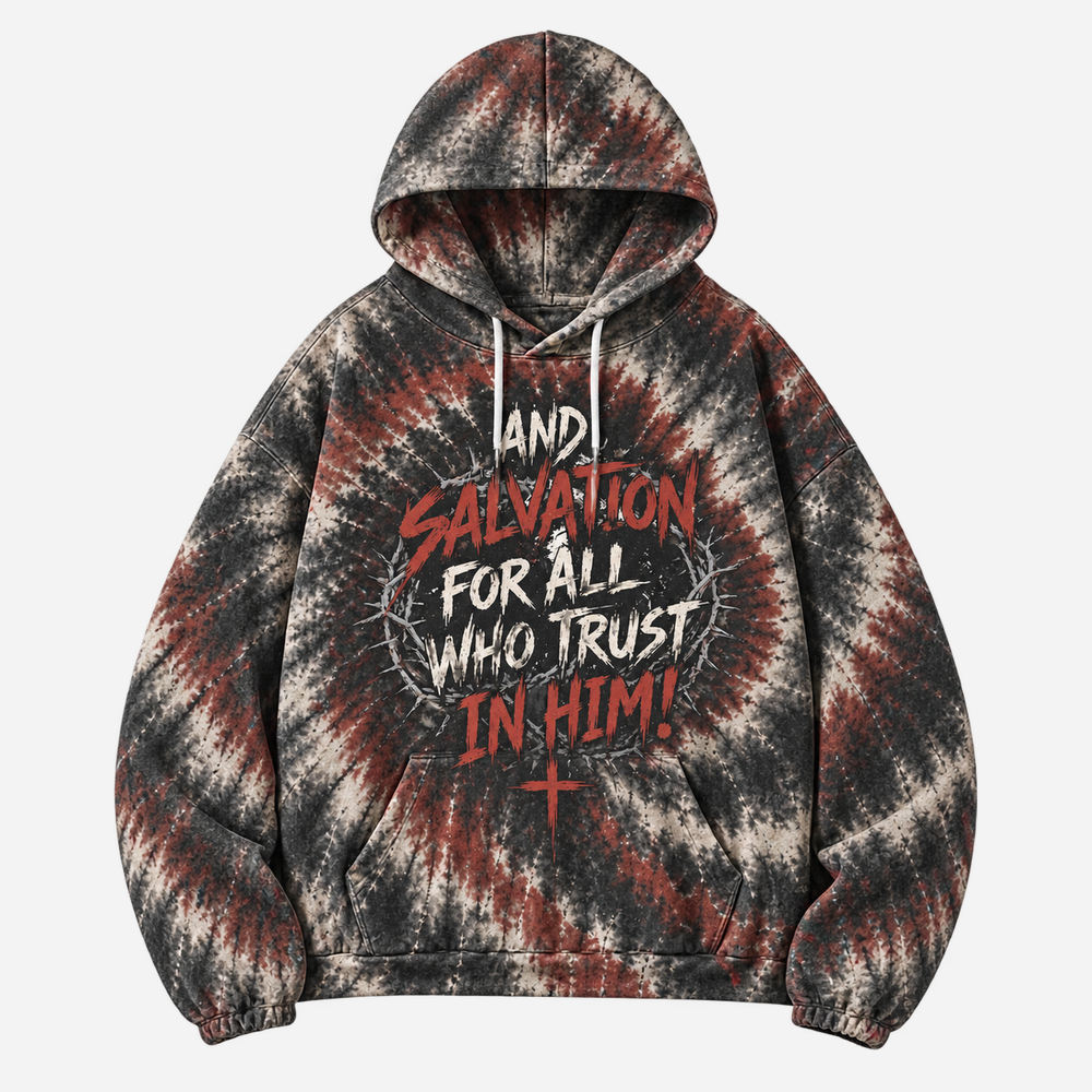 Thunder Figure All Over Print Scuba Hoodie