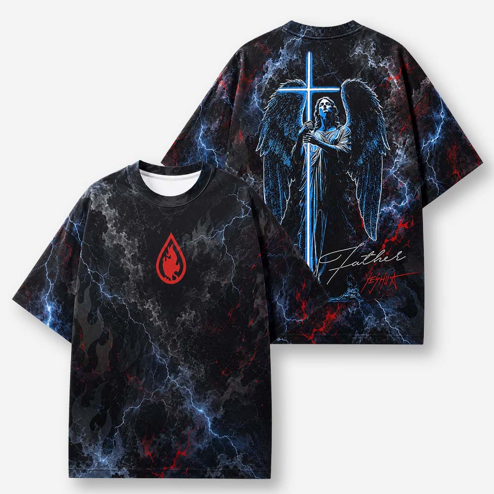 Angel Guard All-Over Print T-Shirt