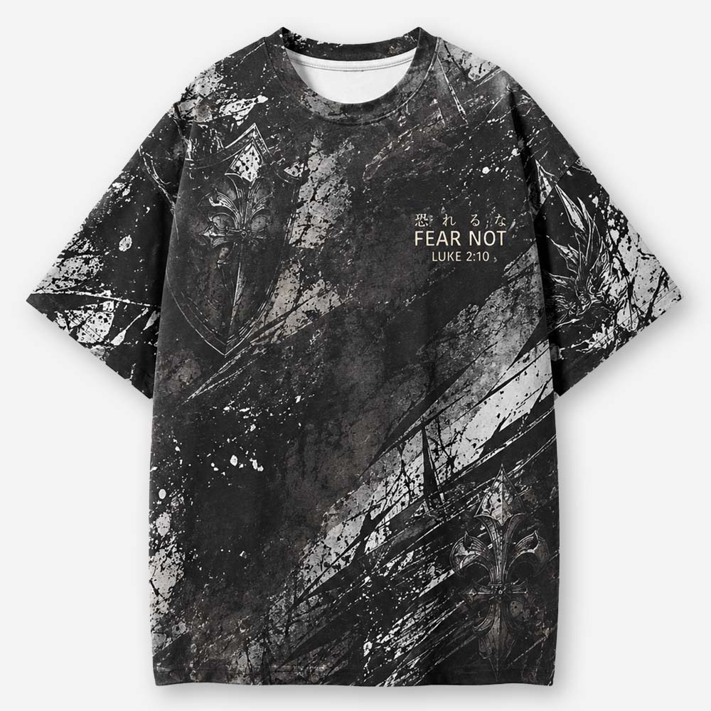 Fearless Eye Wing All-Over Print T-Shirt