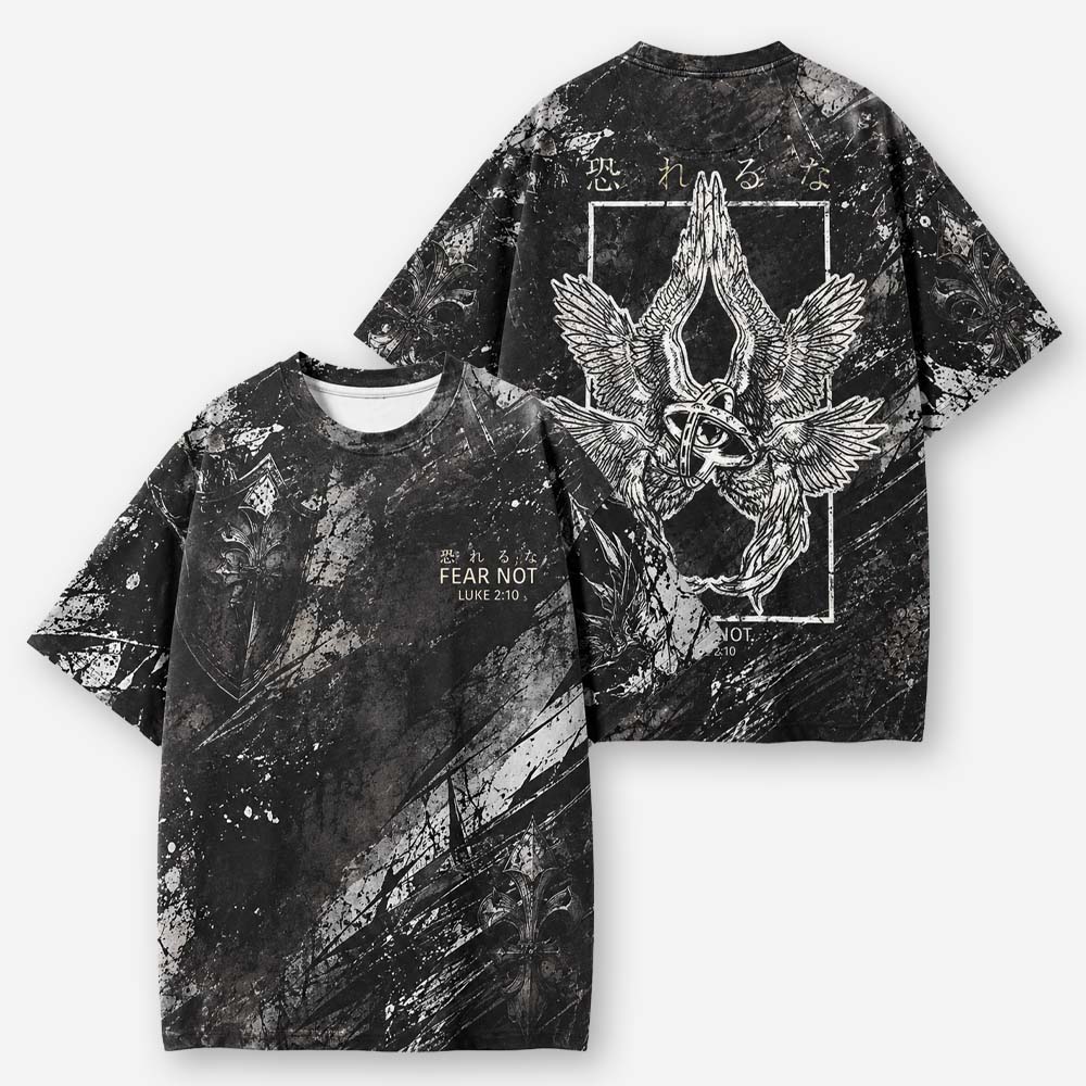 Fearless Eye Wing All-Over Print T-Shirt