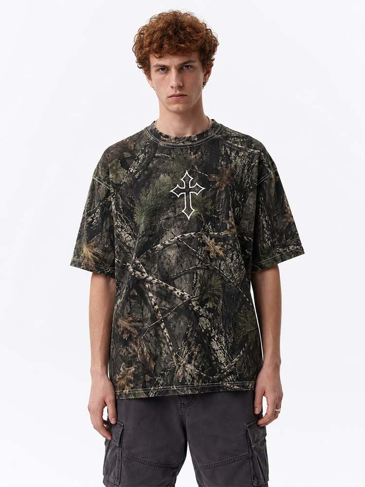 Burden Bearer Eco Oversized Graphic Tees · GRS Certified
