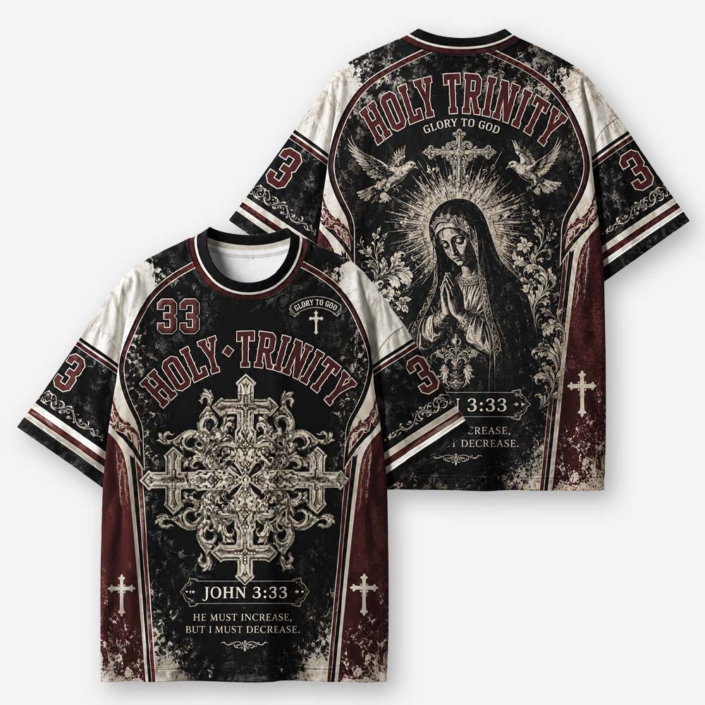 Dove Garden All-Over Print T-Shirt